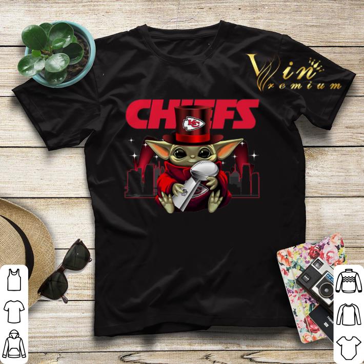 Baby Yoda hug Super Bowl LIV Kansas City Chiefs shirt sweater 4 - Baby Yoda hug Super Bowl LIV Kansas City Chiefs shirt sweater