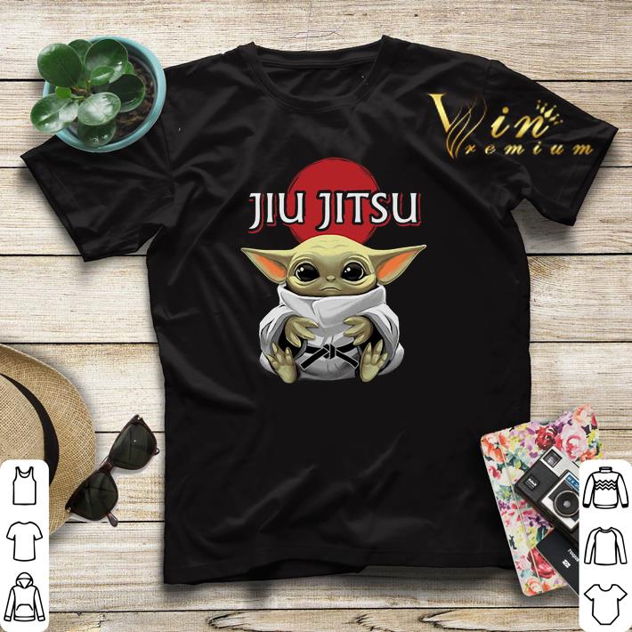 Baby Yoda wearing Jiu Jitsu Star Wars shirt sweater 4 - Baby Yoda wearing Jiu Jitsu Star Wars shirt sweater