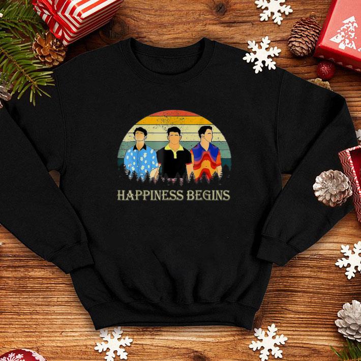 Jonas Brothers Happiness Begins Vintage Sunset shirt 4 - Jonas Brothers Happiness Begins Vintage Sunset shirt