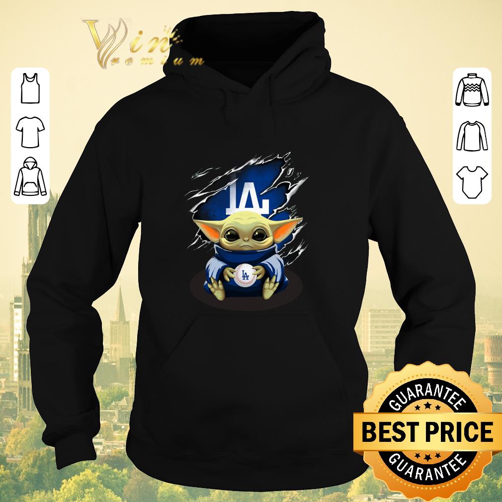 Nice Baby Yoda Blood Inside Los Angeles Dodgers shirt sweater Nice Baby Yoda Blood Inside Los Angeles Dodgers shirt sweater 4 - Nice Baby Yoda Blood Inside Los Angeles Dodgers shirt sweater