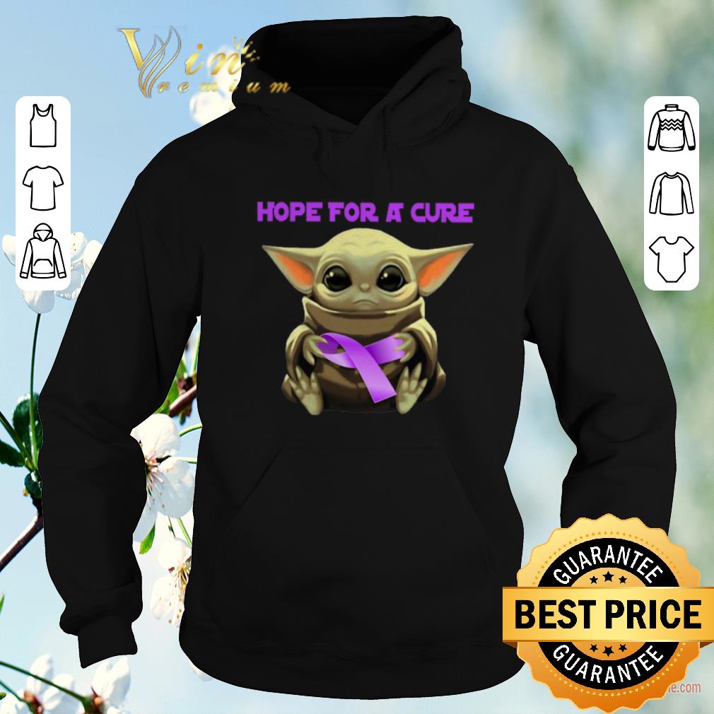 Nice Baby Yoda hope for a cure Alzheimer s Awareness shirt sweater 4 - Nice Baby Yoda hope for a cure Alzheimer's Awareness shirt sweater