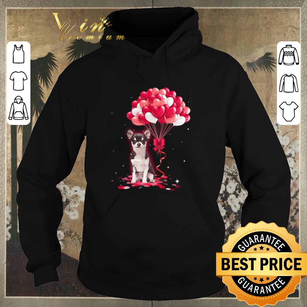 Nice Chihuahua dog Love Balloons heart shirt sweater Nice Chihuahua dog Love Balloons heart shirt sweater 4 - Nice Chihuahua dog Love Balloons heart shirt sweater