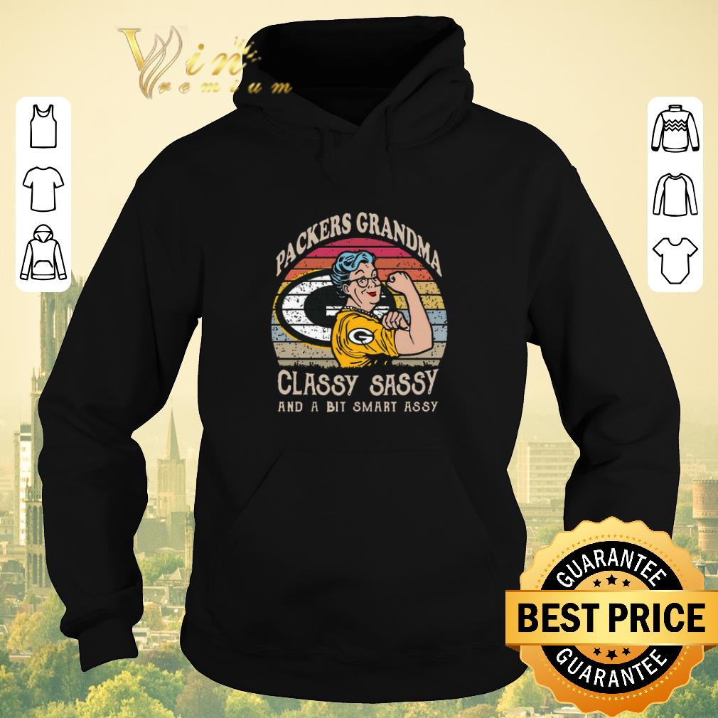 Nice Green Bay Packers grandma classy sassy and a bit smart assy shirt sweater 4 - Nice Green Bay Packers grandma classy sassy and a bit smart assy shirt sweater