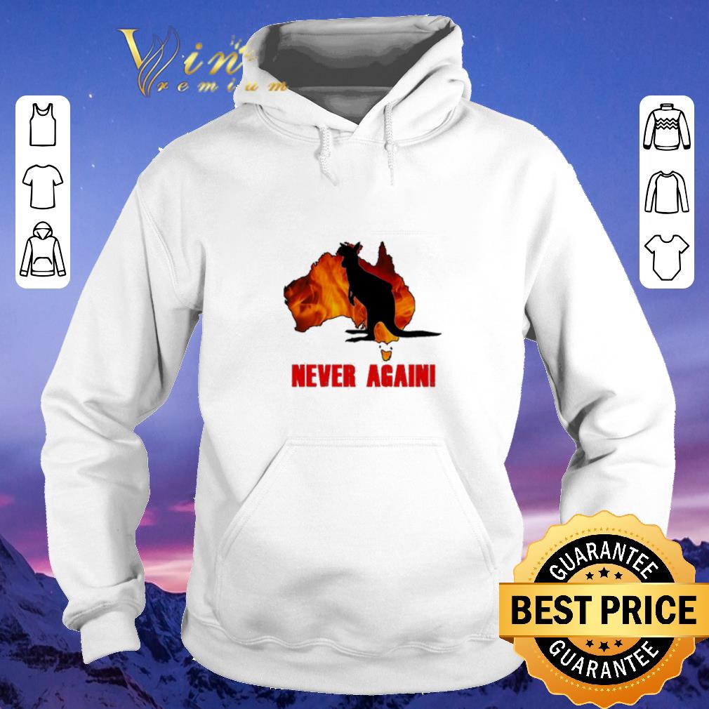 Nice Kangaroo in Australia fire never again shirt sweater Nice Kangaroo in Australia fire never again shirt sweater 4 - Nice Kangaroo in Australia fire never again shirt sweater