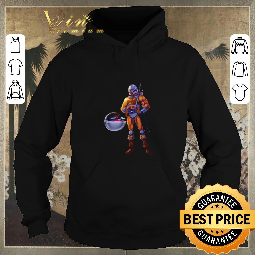 Official The Child Baby Yoda and He Man The Mandalorian shirt sweater 4 - Official The Child Baby Yoda and He-Man The Mandalorian shirt sweater