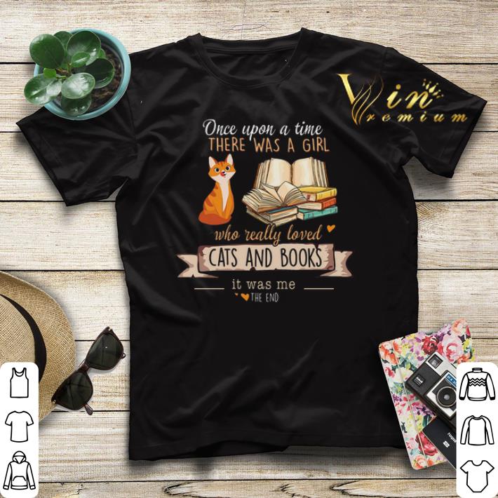 Once upon a time there was a girl who really love cats and books png sweater 4 - Once upon a time there was a girl who really love cats and books.png sweater
