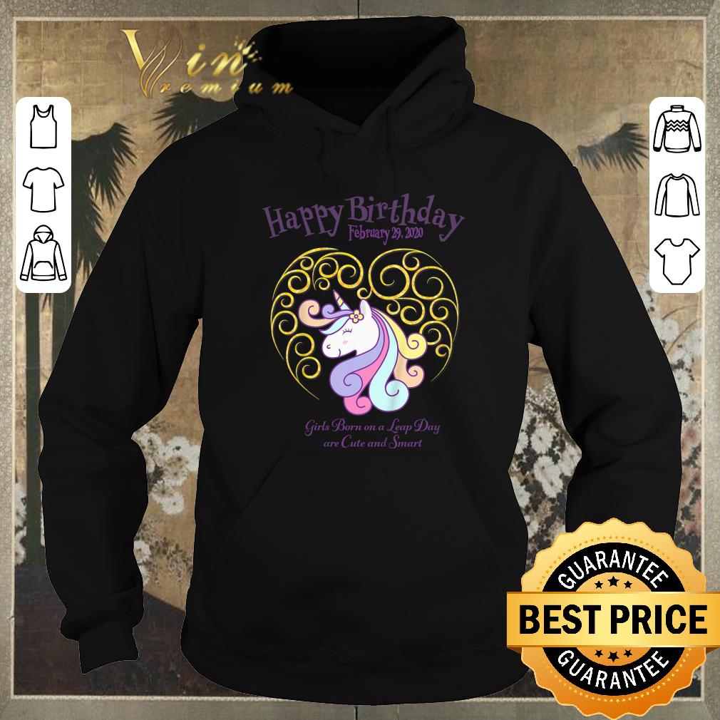 Original Leap Day Unicorn Girls Born On A Leap Day Are Cute And Smart shirt sweater Original Leap Day Unicorn Girls Born On A Leap Day Are Cute And Smart shirt sweater 4 - Original Leap Day Unicorn Girls Born On A Leap Day Are Cute And Smart shirt sweater