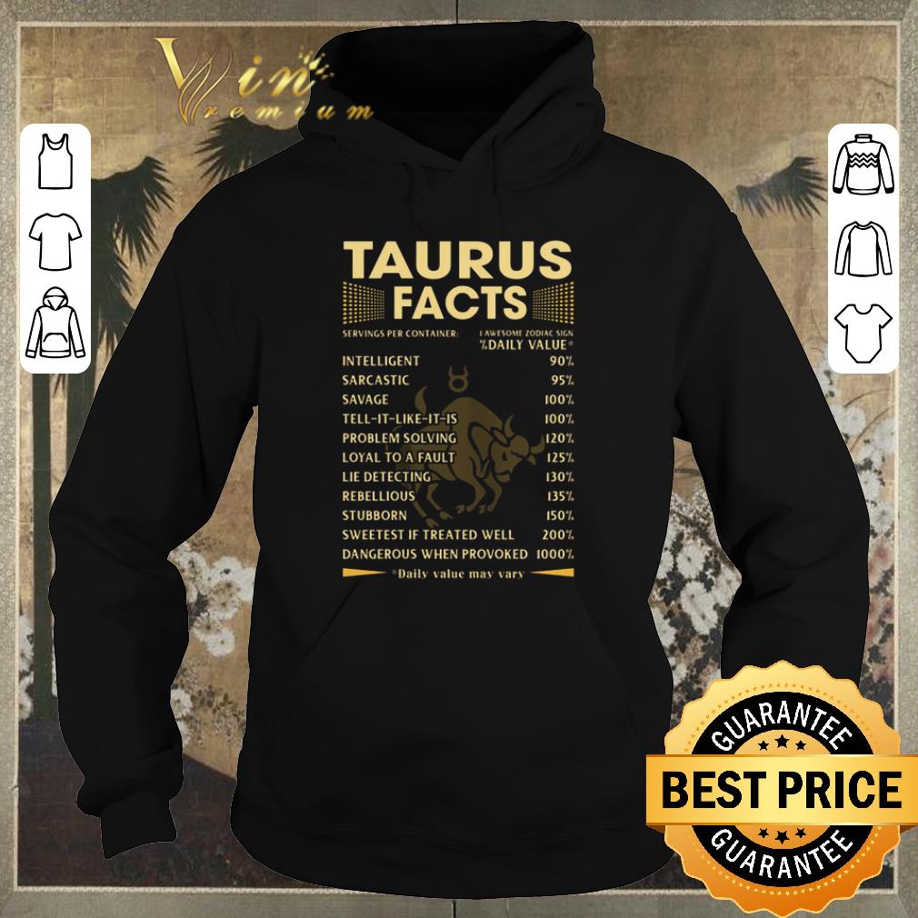 Premium Taurus facts intelligent sarcastic savage tell it like it is shirt sweater Premium Taurus facts intelligent sarcastic savage tell it like it is shirt sweater 4 - Premium Taurus facts intelligent sarcastic savage tell it like it is shirt sweater