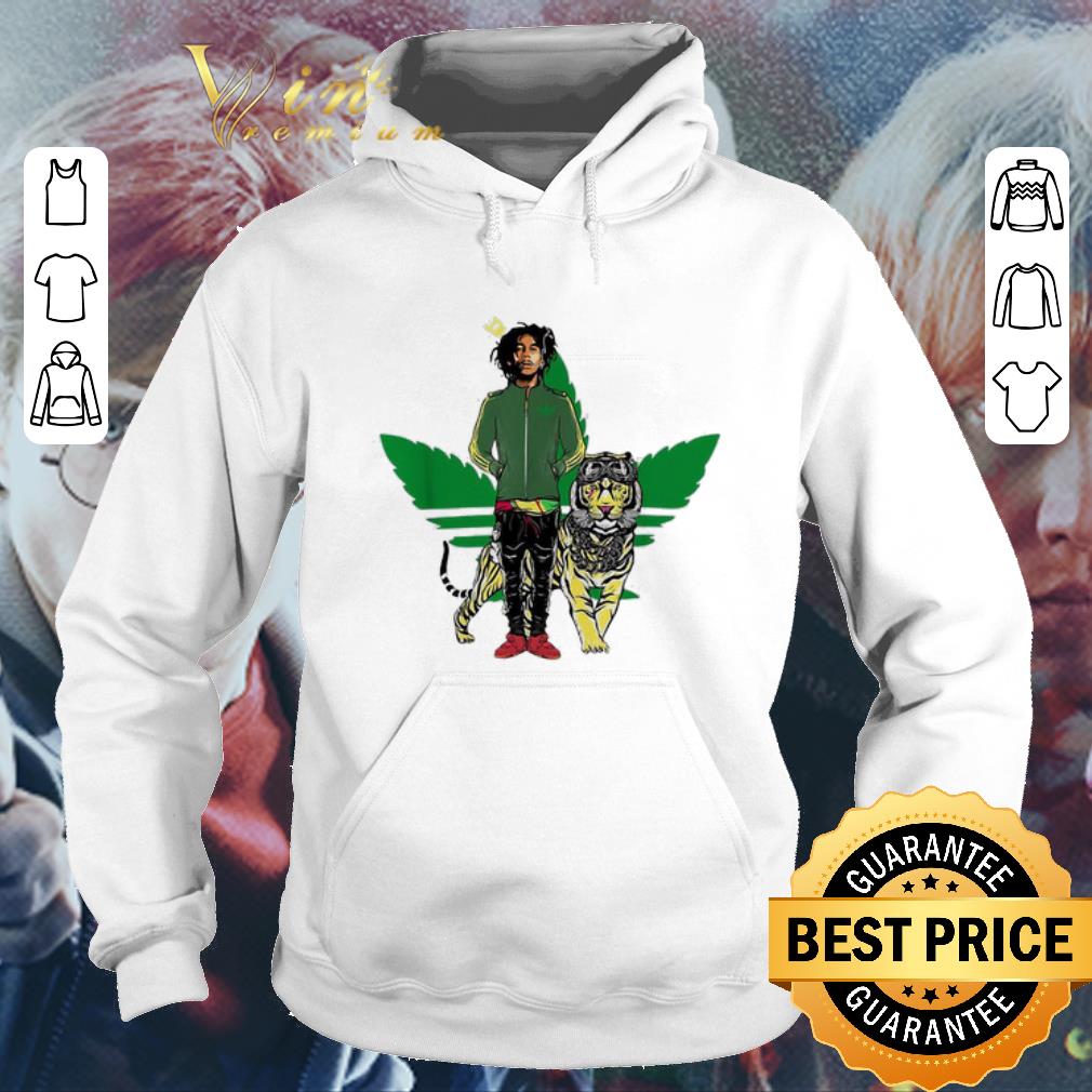 Premium Weed Adidas Bob Marley Iron Lion Zion shirt 4 - Premium Weed Adidas Bob Marley Iron Lion Zion shirt