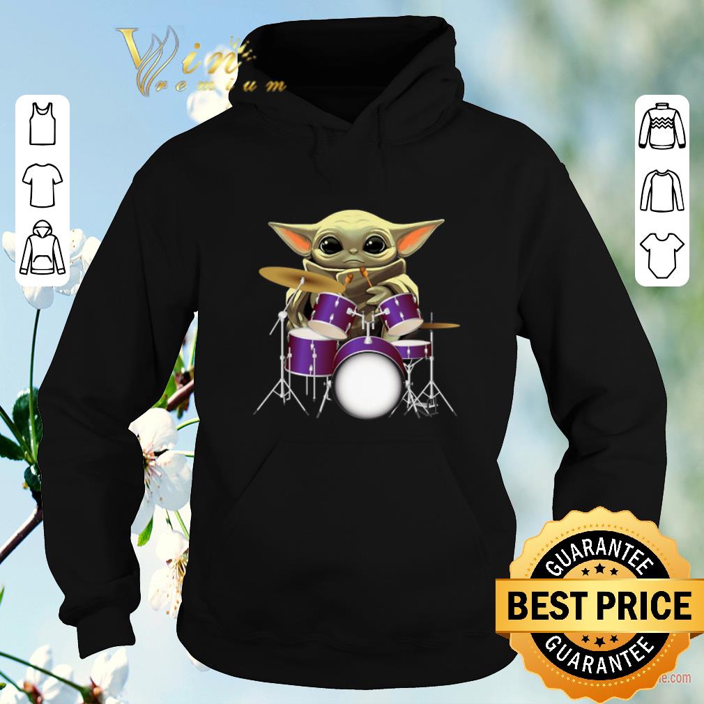 Pretty Baby Yoda for drummers Star Wars Mandalorian shirt sweater 4 - Pretty Baby Yoda for drummers Star Wars Mandalorian shirt sweater