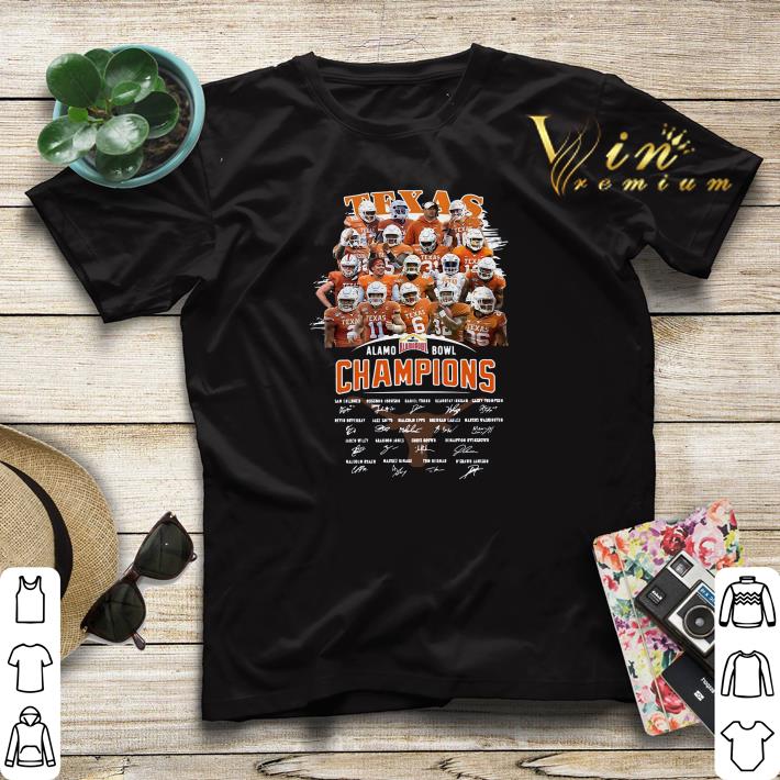 Texas Longhorns Alamo Bowl Champions Signature shirt sweater 4 - Texas Longhorns Alamo Bowl Champions Signature shirt sweater
