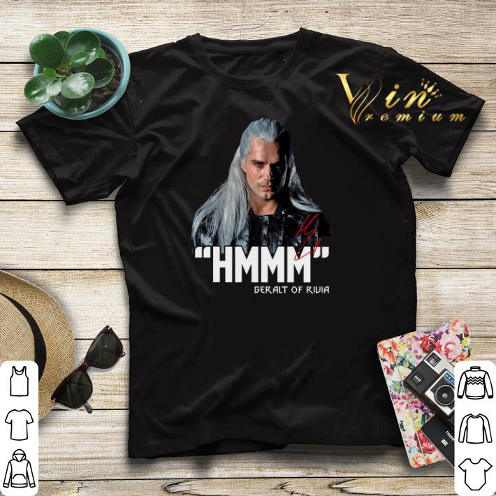 The Witcher Hmmm Geralt Of Rivia signature shirt sweater The Witcher Hmmm Geralt Of Rivia signature shirt sweater 4 - The Witcher Hmmm Geralt Of Rivia signature shirt sweater