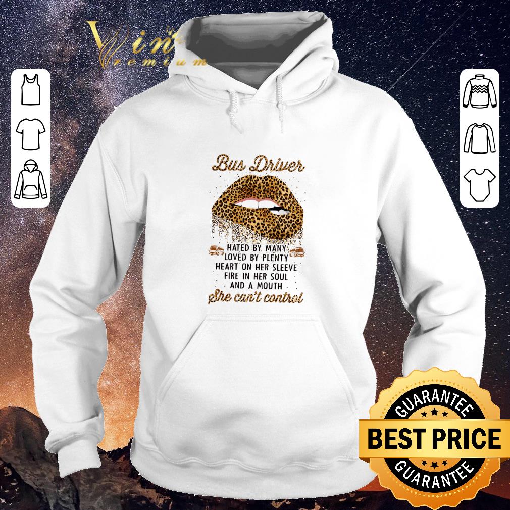 Awesome Bus driver hated by many loved by plenty heart on her sleeve shirt sweater 4 - Awesome Bus driver hated by many loved by plenty heart on her sleeve shirt sweater