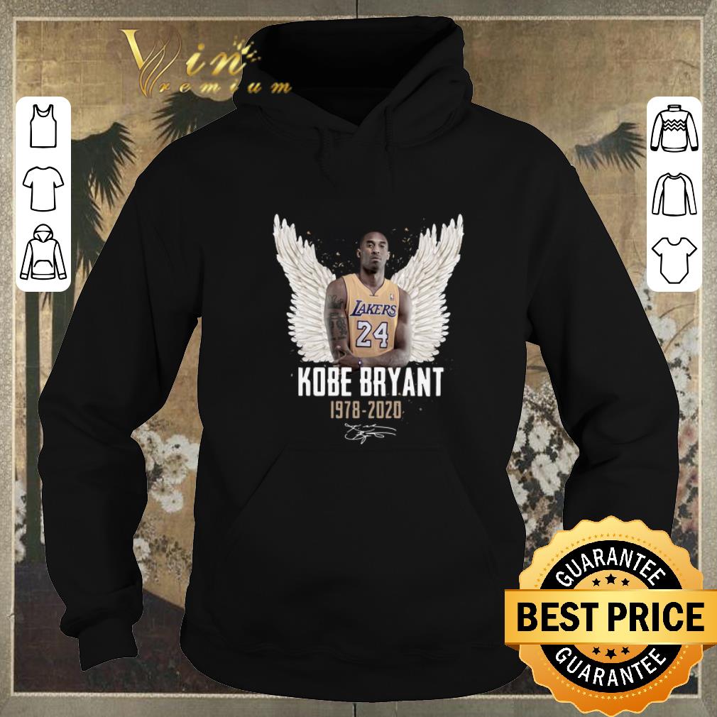 Awesome Kobe Bryant Angel 1978 2020 Signature shirt sweater 4 - Awesome Kobe Bryant Angel 1978 2020 Signature shirt sweater