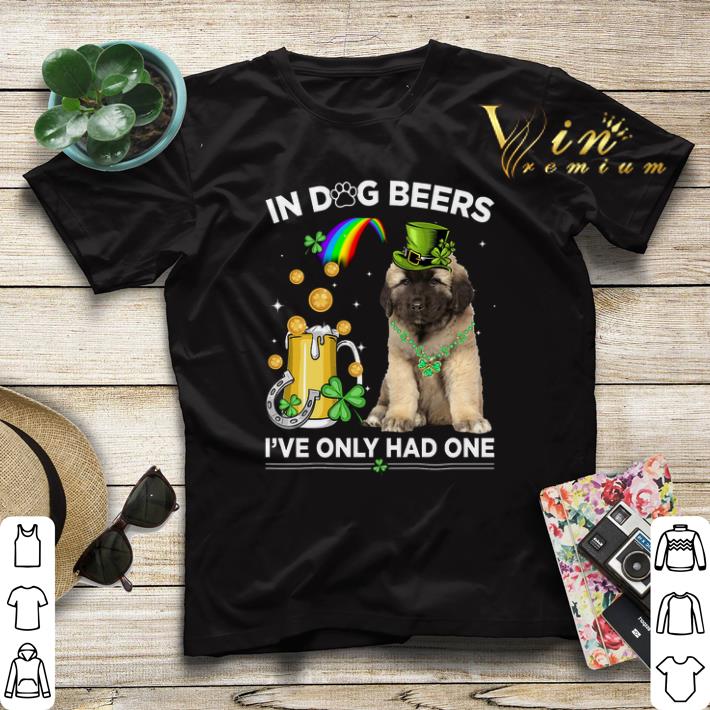 Caucasian Shepherd in dog beers i ve only had one St Patrick day shirt sweater 4 - Caucasian Shepherd in dog beers i've only had one St Patrick day shirt sweater