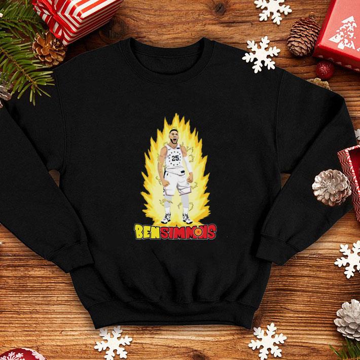Cool He's On Fire Ben Simmons mashup Dragon Ball Z shirt Cool He s On Fire Ben Simmons mashup Dragon Ball Z shirt 4 - Cool He's On Fire Ben Simmons mashup Dragon Ball Z shirt