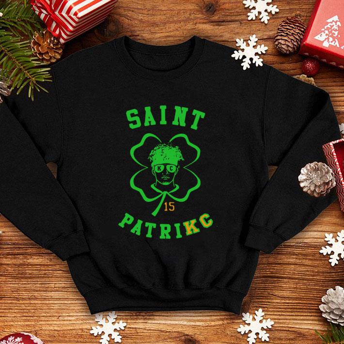Cool Saint Patrick Kansas City Chiefs Patrick Mahomes St Patrick s day shirt 4 - Cool Saint Patrick Kansas City Chiefs Patrick Mahomes St. Patrick’s day shirt