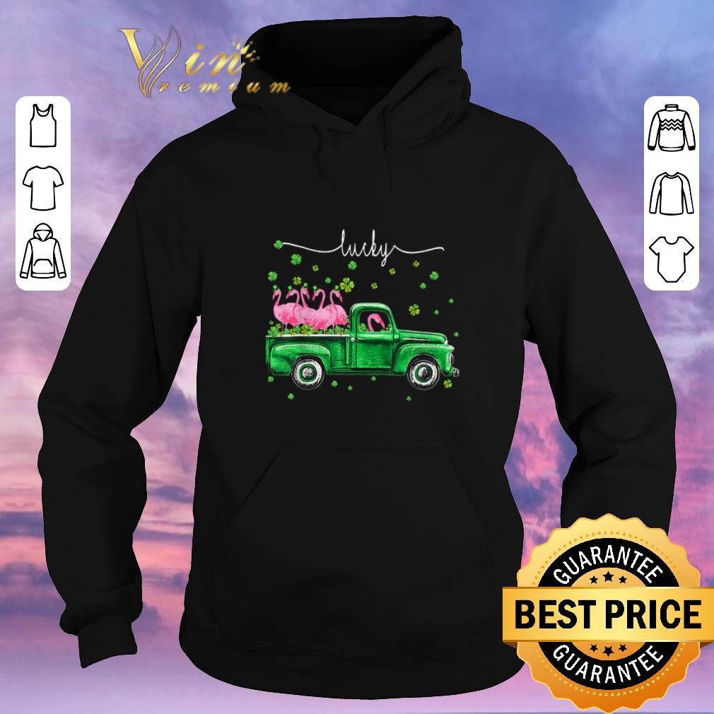 Funny Flamingos Irish Lucky St Patrick s day shirt sweater 4 - Funny Flamingos Irish Lucky St. Patrick's day shirt sweater