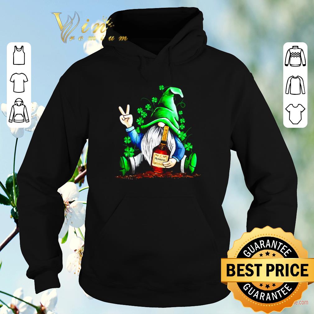 Funny Gnome hug Hennessy wine St Patrick s Day shirt sweater 4 - Funny Gnome hug Hennessy wine St. Patrick's Day shirt sweater