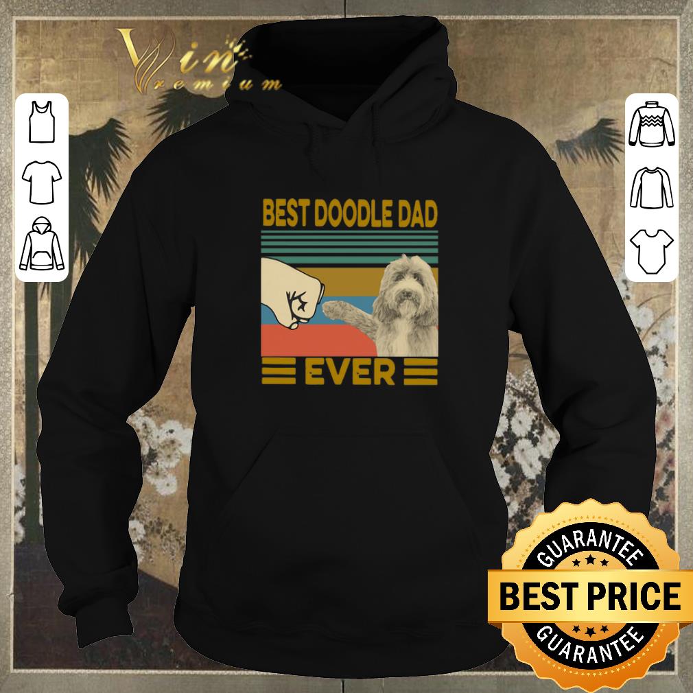 Funny Vintage Best Doodle Dad Ever shirt sweater 4 - Funny Vintage Best Doodle Dad Ever shirt sweater