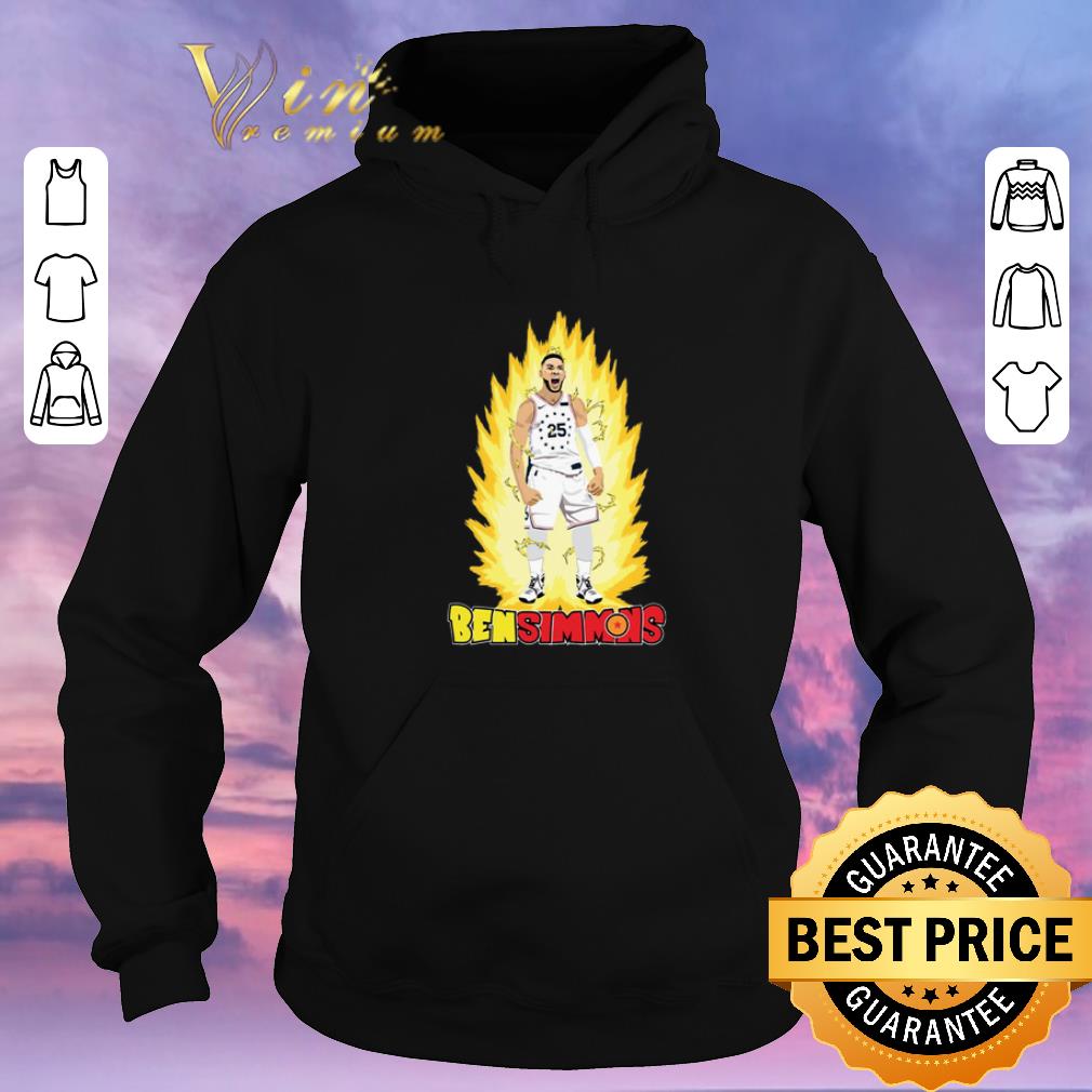 Hot He s On Fire Ben Simmons mashup Dragon Ball Z shirt sweater 4 - Hot He's On Fire Ben Simmons mashup Dragon Ball Z shirt sweater