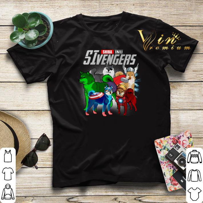 Marvel Shiba Inu SIvengers Avengers Endgame shirt sweater 4 - Marvel Shiba Inu SIvengers Avengers Endgame shirt sweater