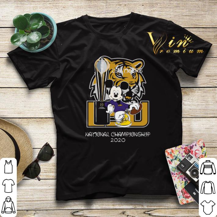 Mickey mouse LSU Tigers National Championship 2020 shirt sweater 4 - Mickey mouse LSU Tigers National Championship 2020 shirt sweater
