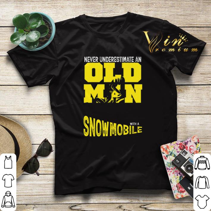 Never underestimate an old man with a snowmobile shirt sweater Never underestimate an old man with a snowmobile shirt sweater 4 - Never underestimate an old man with a snowmobile shirt sweater