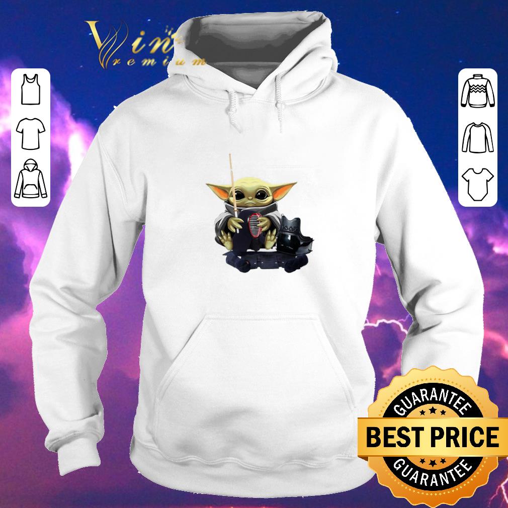 Nice Baby Yoda hug Fencing Star Wars shirt sweater 4 - Nice Baby Yoda hug Fencing Star Wars shirt sweater