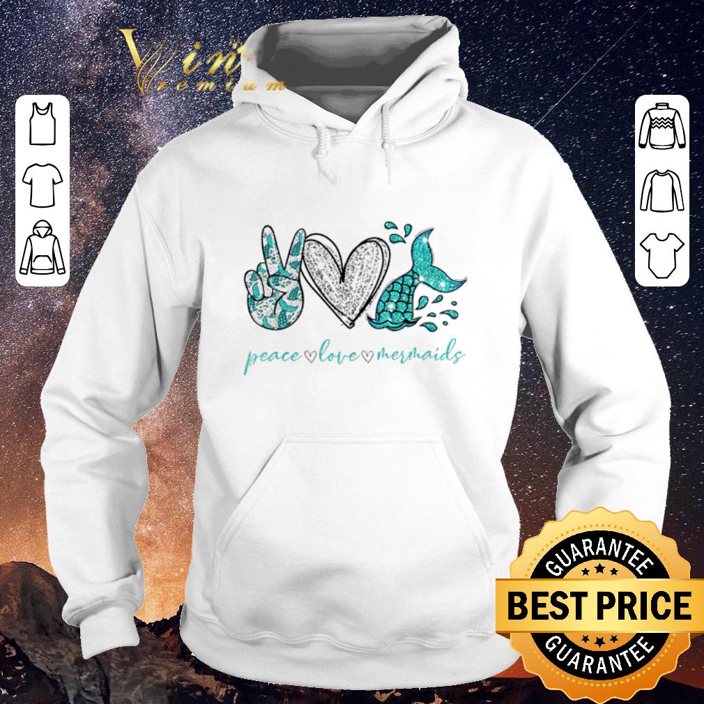 Nice Peace love mermaid shirt sweater 4 - Nice Peace love mermaid shirt sweater