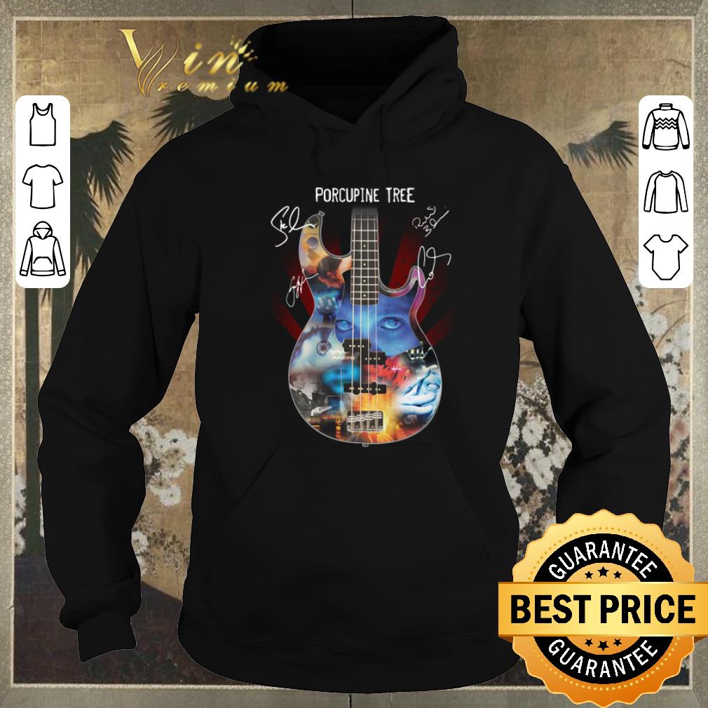 Nice Porcupine Tree band guitarist signatures shirt sweater 4 - Nice Porcupine Tree band guitarist signatures shirt sweater