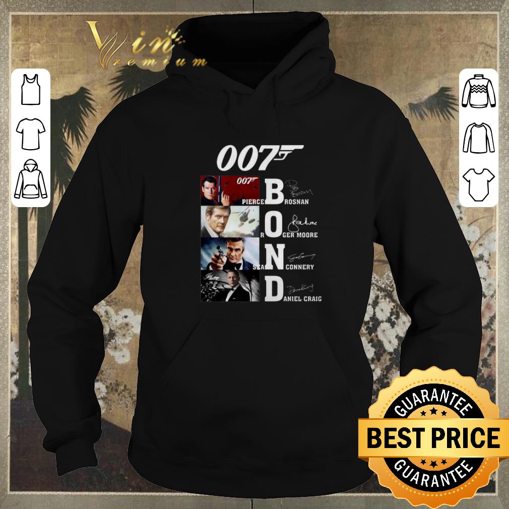 Official 007 James Bond Pierce Brosnan Roger Moore Sean Connery signature shirt sweater Official 007 James Bond Pierce Brosnan Roger Moore Sean Connery signature shirt sweater 4 - Official 007 James Bond Pierce Brosnan Roger Moore Sean Connery signature shirt sweater