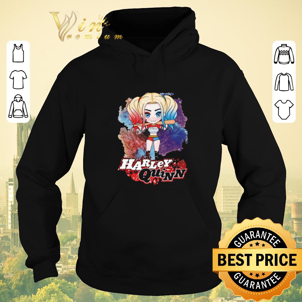 Official Harley Quinn chibi cartoon Birds of Prey shirt sweater 4 - Official Harley Quinn chibi cartoon Birds of Prey shirt sweater