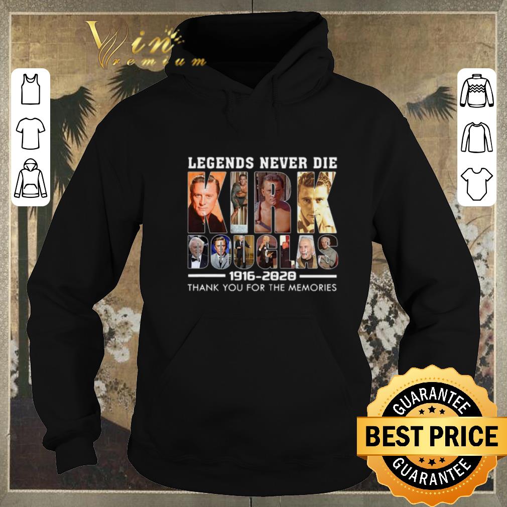 Official Kirk Douglas 1916 2020 Legends Never Die thank for the memories shirt sweater Official Kirk Douglas 1916 2020 Legends Never Die thank for the memories shirt sweater 4 - Official Kirk Douglas 1916 2020 Legends Never Die thank for the memories shirt sweater