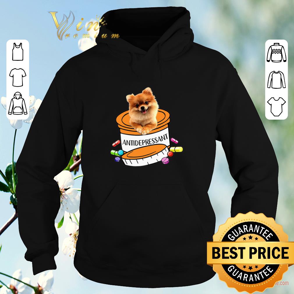 Official Pomeranian dog Antidepressant Pills shirt sweater 4 - Official Pomeranian dog Antidepressant Pills shirt sweater