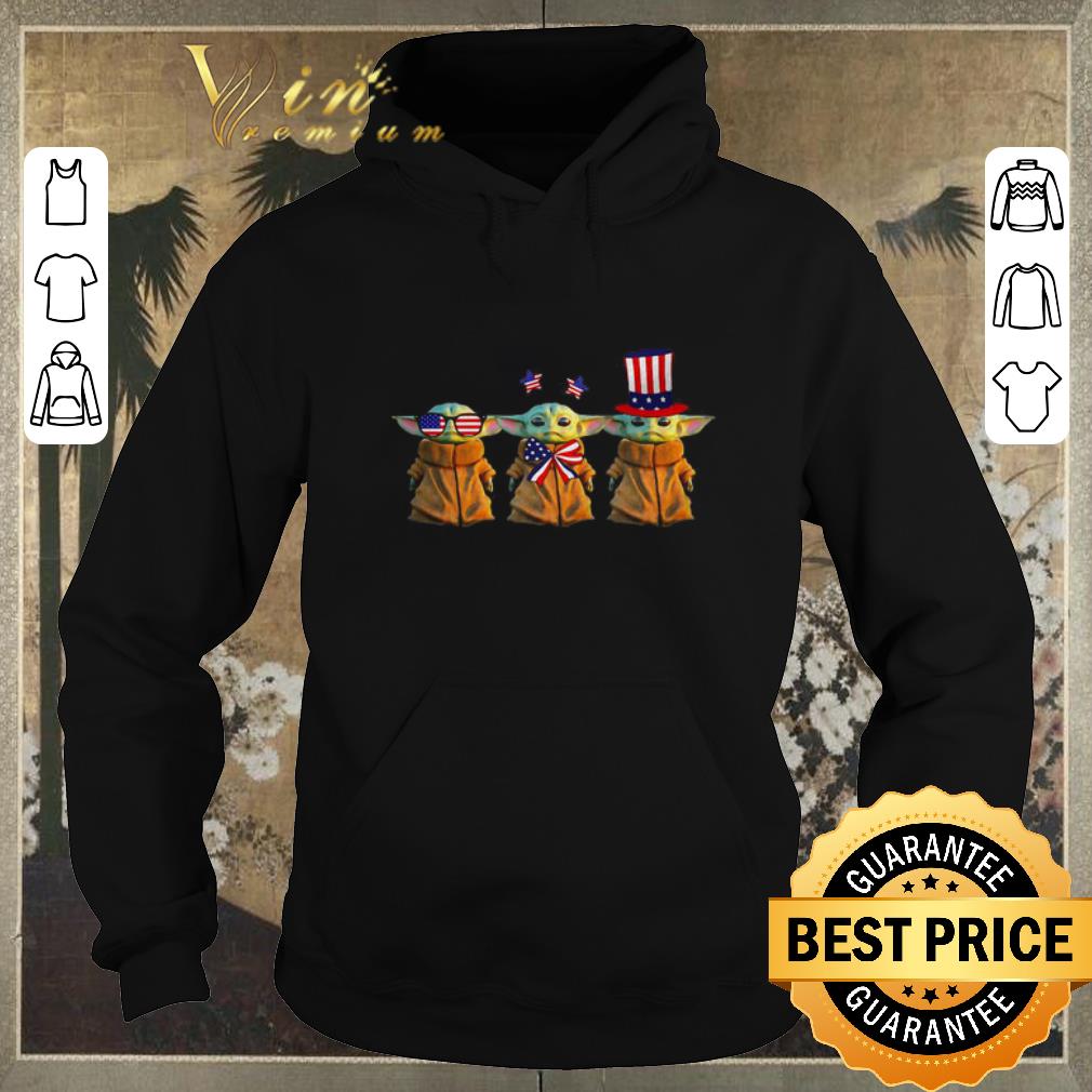 Original Baby Yoda Patriot American USA Star Wars shirt sweater 4 - Original Baby Yoda Patriot American USA Star Wars shirt sweater