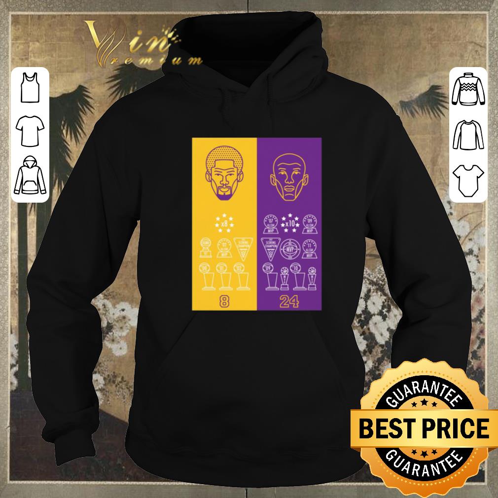Premium 8 24 Kobe Bryant Title Collection Trophies Championship shirt sweater 4 - Premium 8 24 Kobe Bryant Title Collection Trophies Championship shirt sweater