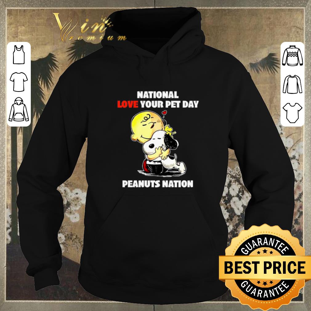 Premium Snoopy Charlie Brown national love you pet day Peanuts nation shirt sweater Premium Snoopy Charlie Brown national love you pet day Peanuts nation shirt sweater 4 - Premium Snoopy Charlie Brown national love you pet day Peanuts nation shirt sweater