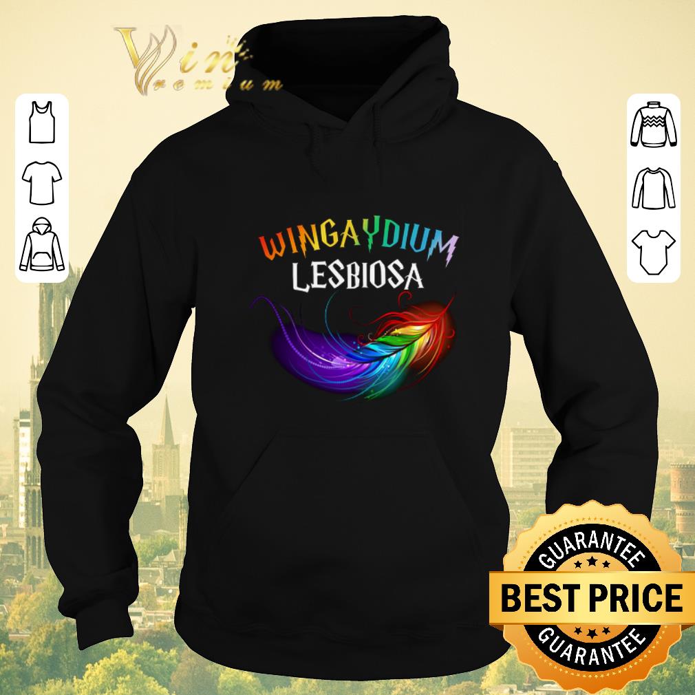 Premium Wingaydium Lesbiosa LGBT shirt sweater 4 - Premium Wingaydium Lesbiosa LGBT shirt sweater