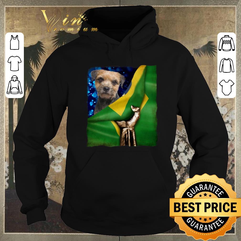 Pretty Bandeira do Brasil Border Terrier shirt sweater 4 - Pretty Bandeira do Brasil Border Terrier shirt sweater
