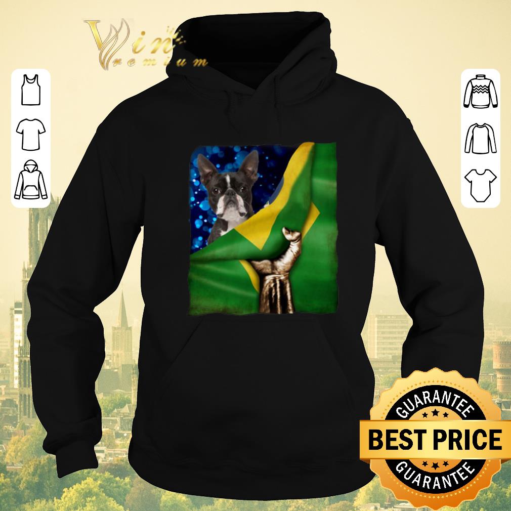 Pretty Bandeira do Brasil Boston Terrier shirt sweater 4 - Pretty Bandeira do Brasil Boston Terrier shirt sweater