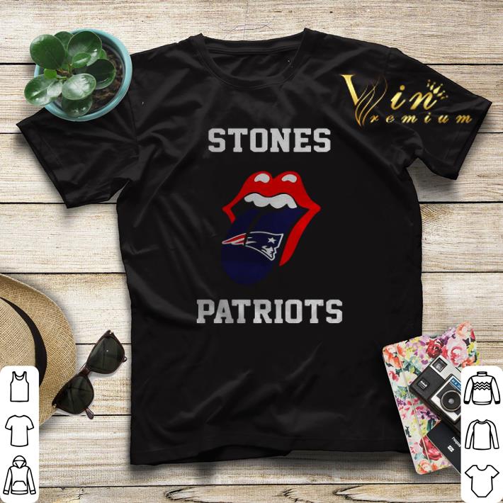 Rolling Stones Logo New England Patriots shirt sweater 4 - Rolling Stones Logo New England Patriots shirt sweater