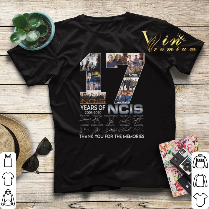 17 years of 2003-2020 NCIS signatures shirt sweater 17 years of 2003 2020 NCIS signatures shirt sweater 4 - 17 years of 2003-2020 NCIS signatures shirt sweater