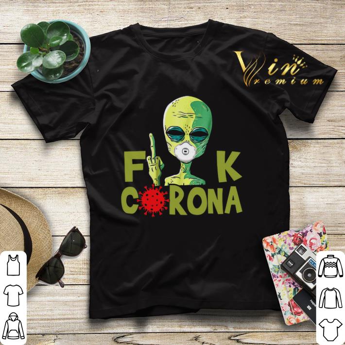 Alien mask fuck corona shirt sweater 4 - Alien mask fuck corona shirt sweater
