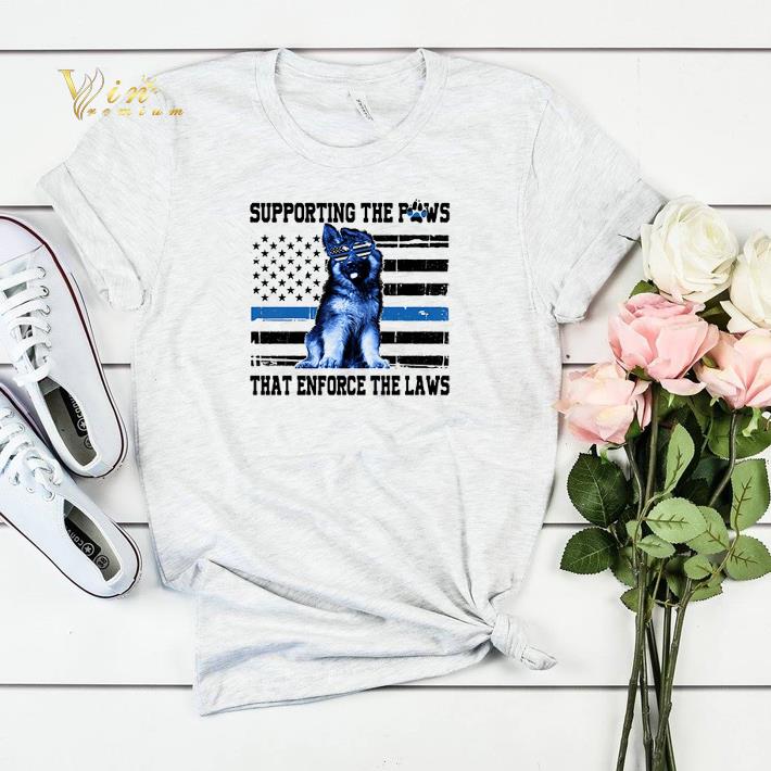 American flag Supporting the paws that enforce the laws German Shepherd shirt sweater American flag Supporting the paws that enforce the laws German Shepherd shirt sweater 4 - American flag Supporting the paws that enforce the laws German Shepherd shirt sweater