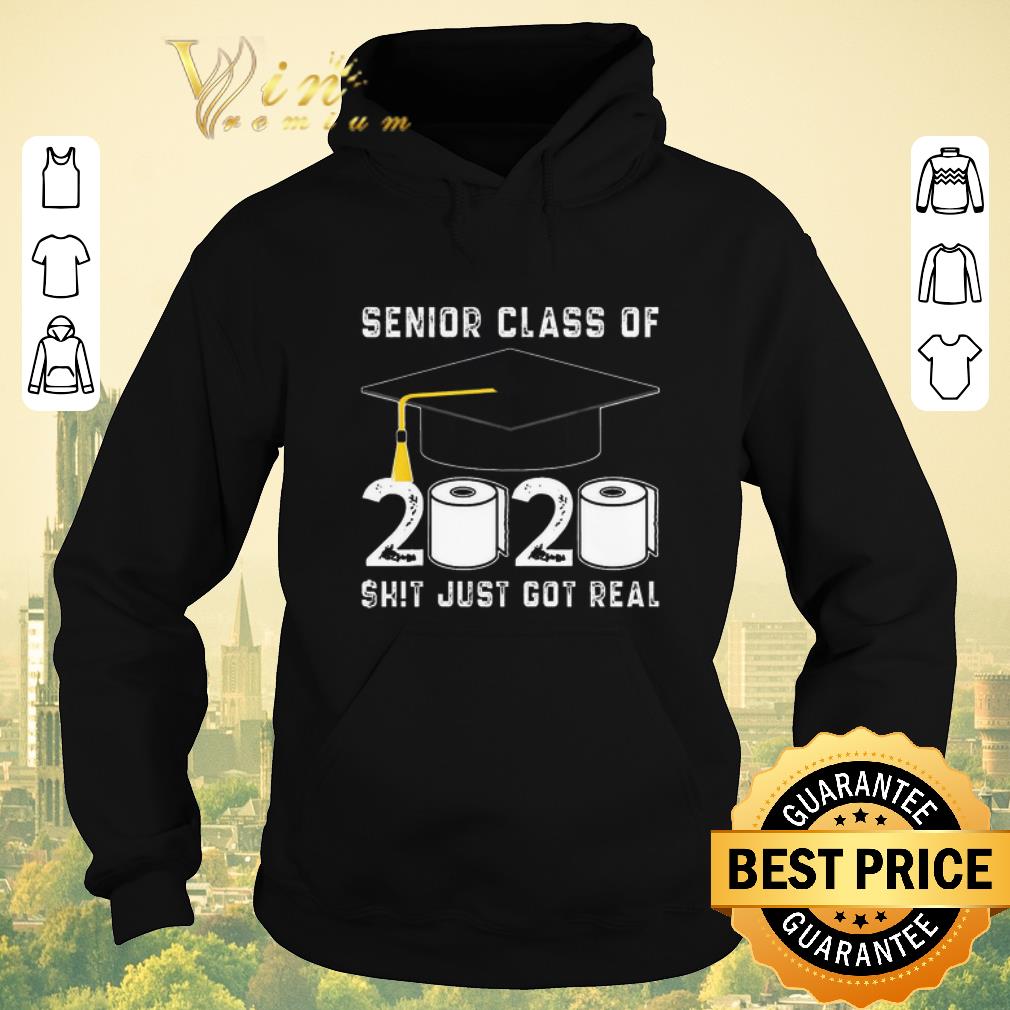 Awesome Senior Class Of 2020 Shit Just Got Real Covid-19 shirt sweater Awesome Senior Class Of 2020 Shit Just Got Real Covid 19 shirt sweater 4 - Awesome Senior Class Of 2020 Shit Just Got Real Covid-19 shirt sweater