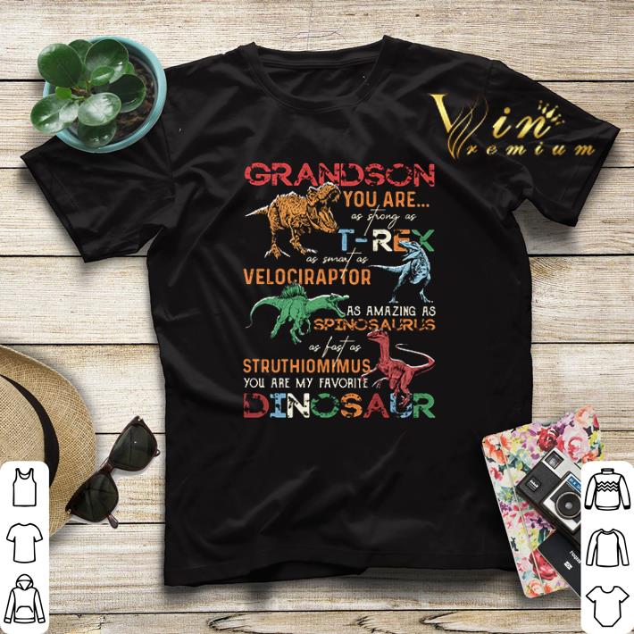 Dinosaur grandson you are as strong as T Rex as smart as Velociraptor shirt sweater 4 - Dinosaur grandson you are as strong as T-Rex as smart as Velociraptor shirt sweater