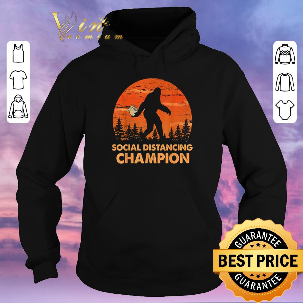 Funny Bigfoot toilet paper social distancing champion sunset shirt sweater 4 - Funny Bigfoot toilet paper social distancing champion sunset shirt sweater