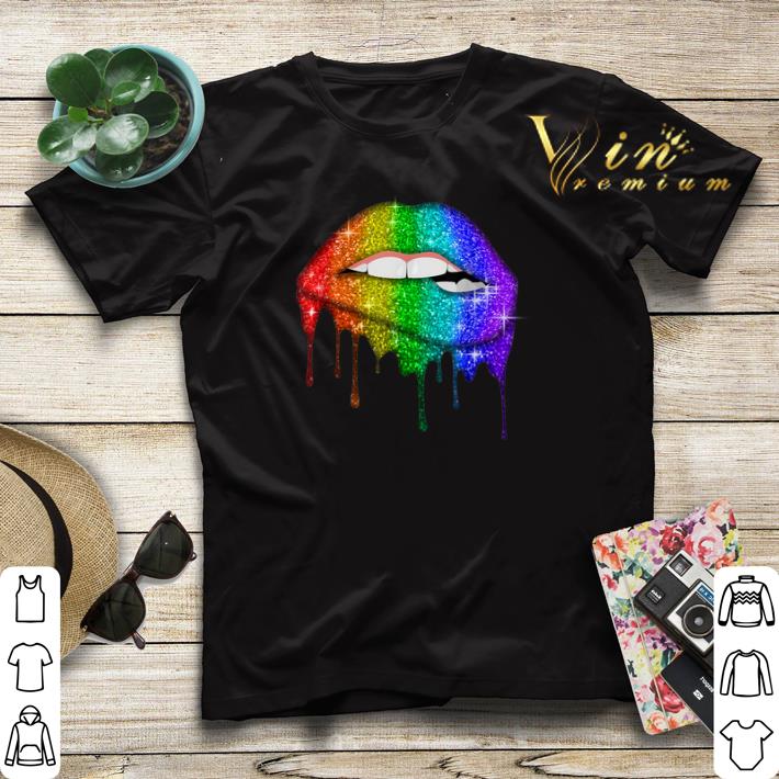 Glitter Lips Pride Gay Lesbian Transgender LGBT Colors shirt sweater Glitter Lips Pride Gay Lesbian Transgender LGBT Colors shirt sweater 4 - Glitter Lips Pride Gay Lesbian Transgender LGBT Colors shirt sweater