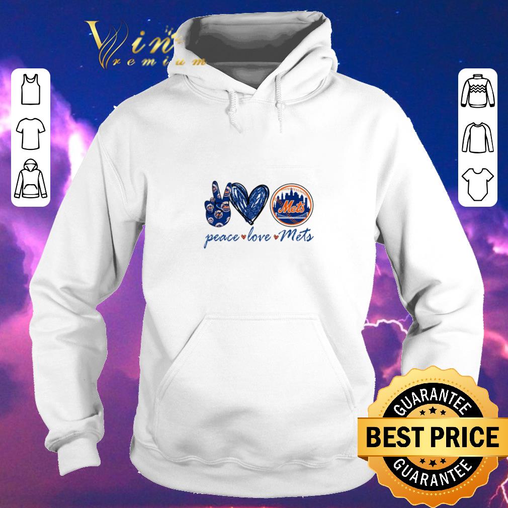 Hot Peace love New York Mets logo shirt sweater 4 - Hot Peace love New York Mets logo shirt sweater